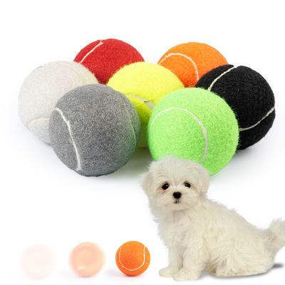 comprar Bolas de ténis indestrutíveis cinza preto Cão 2,5