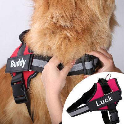comprar XS-XXL Arnês de Nylon para animais de estimação Arnês de peito para cães sem puxar Arnês de cães de alta visibilidade Fabricação em linha