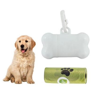 comprar ODM Dispensador de sacos de lixo de cães de ossos PP Portador de sacos de cocô para coleira Fabricação em linha