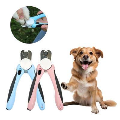 comprar Trimmer de garras de gato azul-rosa, cortador de unhas de gato profissional portátil Fabricação em linha