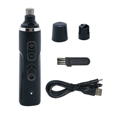 comprar Carregamento USB preto Clippers eléctricos de unhas de cão LED Trimmer de unhas eléctricos de animais de estimação Fabricação em linha