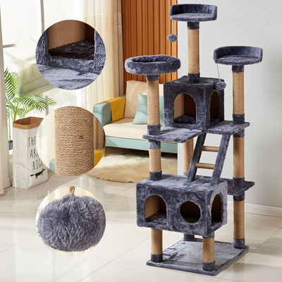 comprar Cat Tree Scratch Post Como Foto ou Brinquedos Personalizados Tipo Brinquedos Interativos Falsa Pele Corda Fabricação em linha