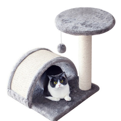 comprar OEM/ODM Modern Luxury Cat Toys Flor de madeira Cat Tree Parts Cat Climbing Tree Tower House para lugar de descanso Fabricação em linha