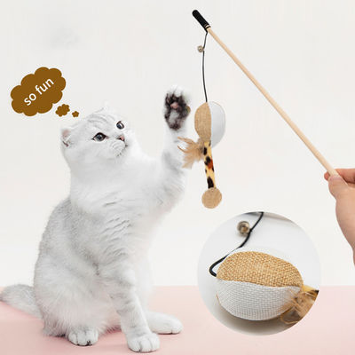 comprar Cat Teaser Stick Cat Toys Juguetes para Gatos Pet Toys Produtos para seu amigo felino Imagem Incluída Fabricação em linha