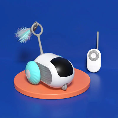 comprar Controle remoto de brinquedo de gato eléctrico, modo duplo de rolamento automático inteligente com ABS silicone Fabricação em linha