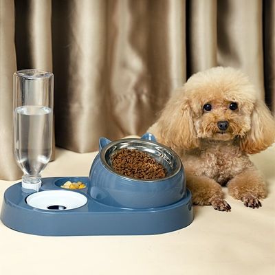 comprar Pet Bowl Feeders 4 em 1 Combinação de aço inoxidável/Ceramic Dog Cat dentro de LCD Display Fabricação em linha