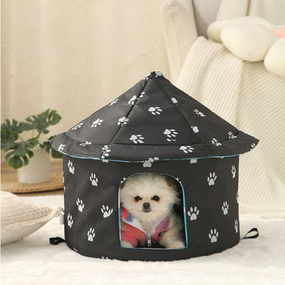 comprar Cama de animais de estimação impermeável Logotipo personalizado Casa de cães dobrável de inverno para casa de animais de estimação Fabricação em linha