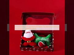 Animais de estimação Natal presente conjunto Frisbee amarrado brinquedo bola de cachorro Mastigar acessórios Jogos de férias