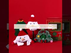 Chapéu de Pet Santa Claus Teto Cartão Árvore de Natal Design Acessórios de gato Temporada