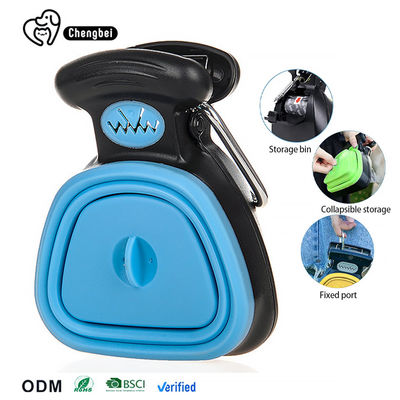 Cão portátil azul Poop Scoop Scooper portátil Pooper Scooper para caminhada