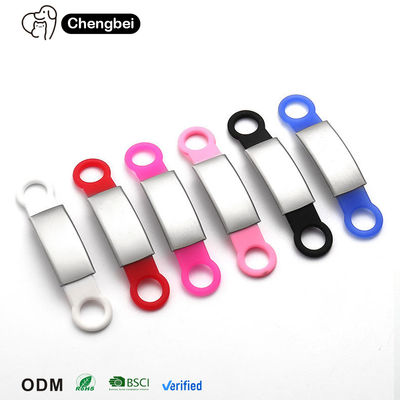 Anti Lost OEM ODM Dog Tag gravado Etiquetas de nome de cachorro sustentáveis personalizadas