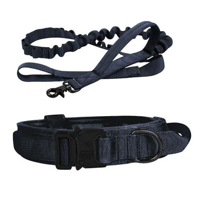Leashes de Nylon Sustentável Negro OEM ODM Leashes de Treinamento para Filhotes
