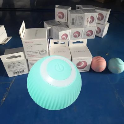 Cat Toy Pet Automático Smart Elétrico Eletrônico Interativo Bolas Indoor ABS