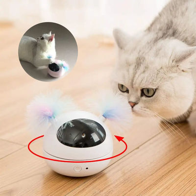 Laser gato brinquedo animal de estimação presente de Natal ABS gatinho carregamento função automática