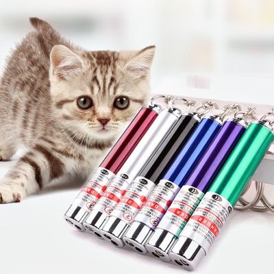 Laser Cat Toy Interativo Bateria Operada Laser Pointer Toy Pequenos Animais