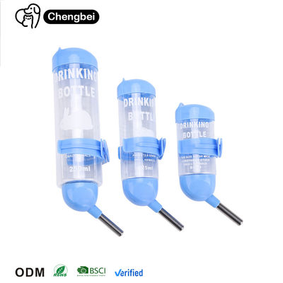 Garrafa de água de plástico para animais pequenos Display LCD 125ml como hamsters e coelhos