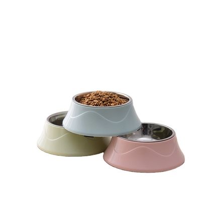 Caixa de alimentos de gato de aço inoxidável Capacidade colorida personalizada 400ml Design personalizado